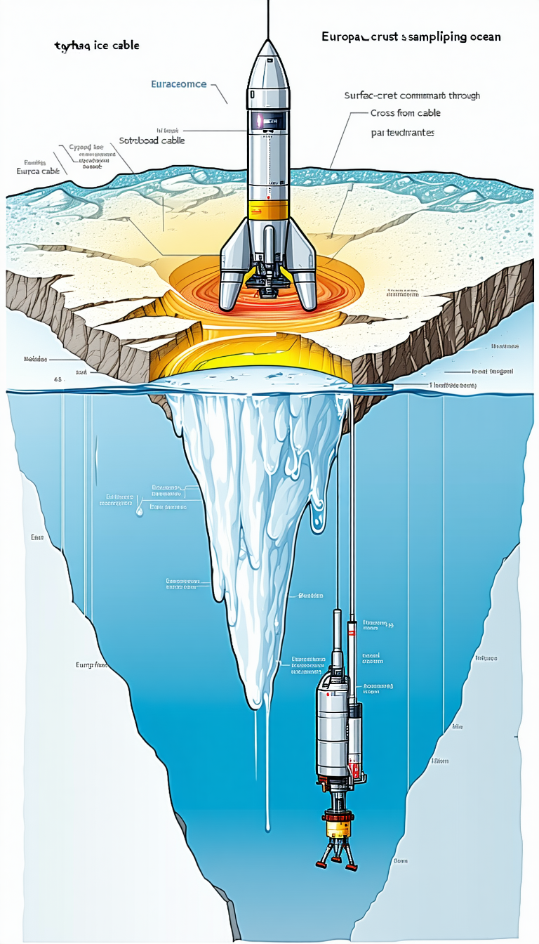 A Space Shuttle Is Shown In A Diagram, With A Rocket Ship And A Space Station Also Depicted