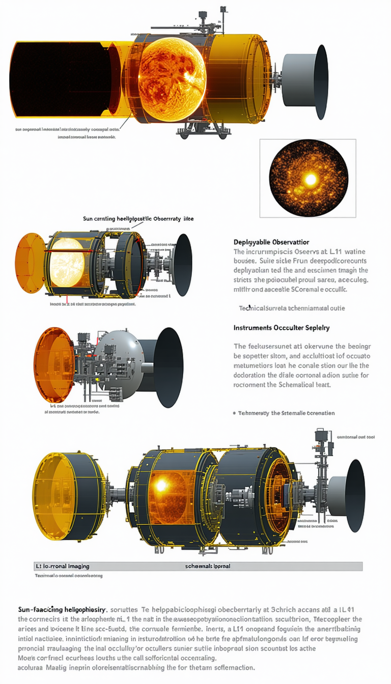 The Image Is A Diagram Of A Spacecraft, Showing The Different Parts And Their Functions
