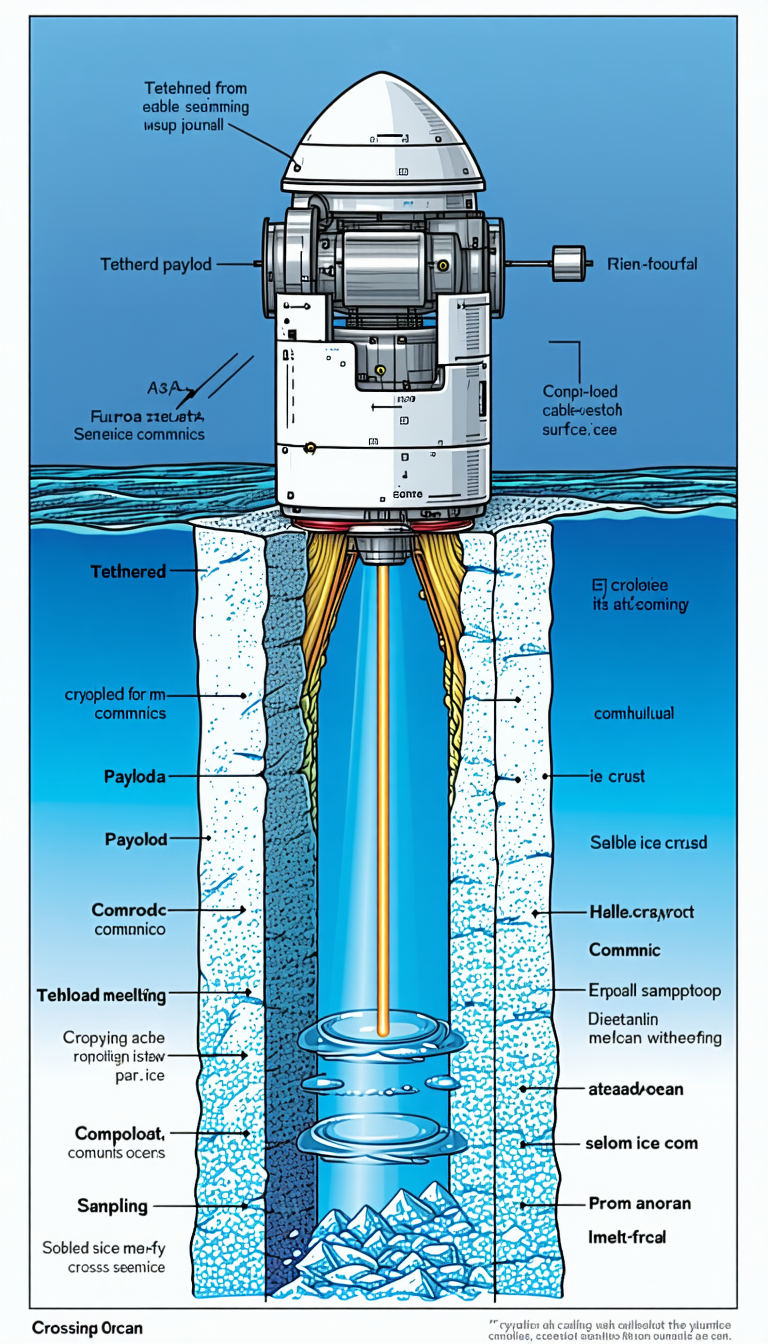 The Image Is A Diagram Of A Submarine, Showing The Various Parts And Functions Of The Vessel