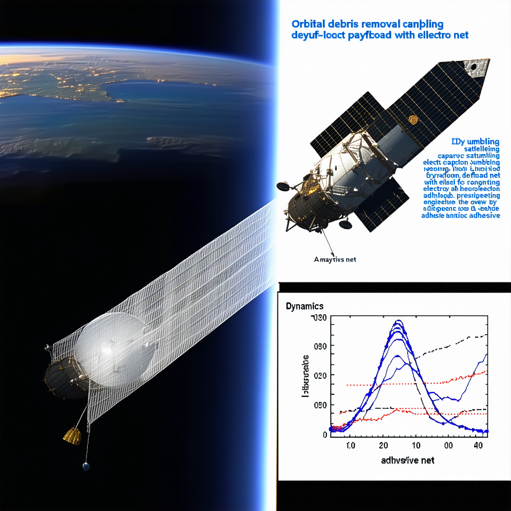 A Spacecraft, Likely A Satellite, Flying Through The Sky
