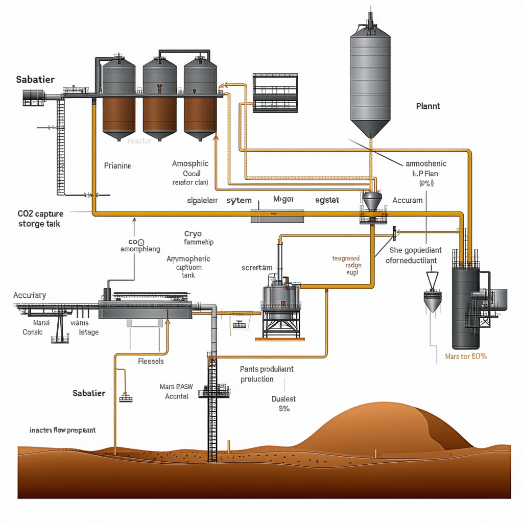The Image Is A Diagram Of A Factory, Showing The Process Of Making A Product