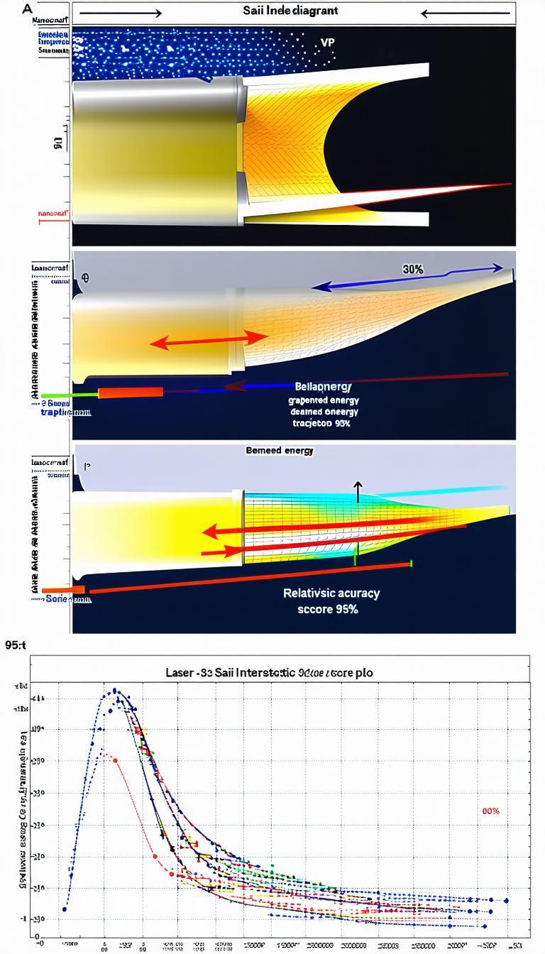 graphic representation laser sailboat