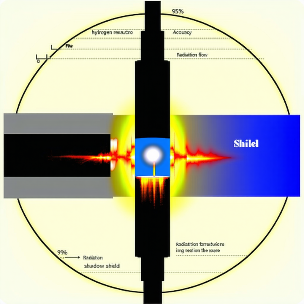 A Diagram Of A Shield, With A Blue Circle In The Center