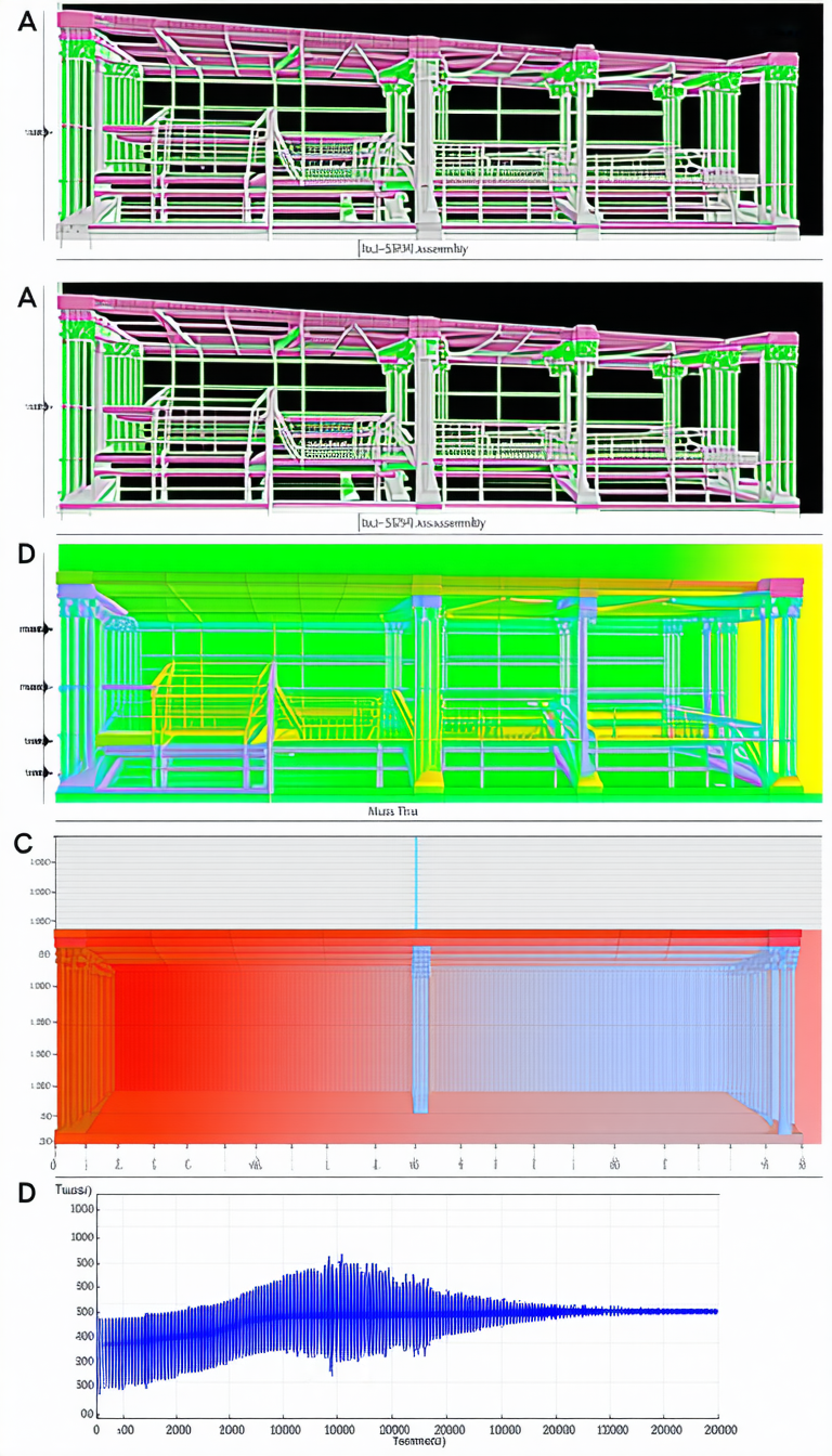 The Image Is A 3d Model Of A Building, Likely A House, With A Focus On The Interior