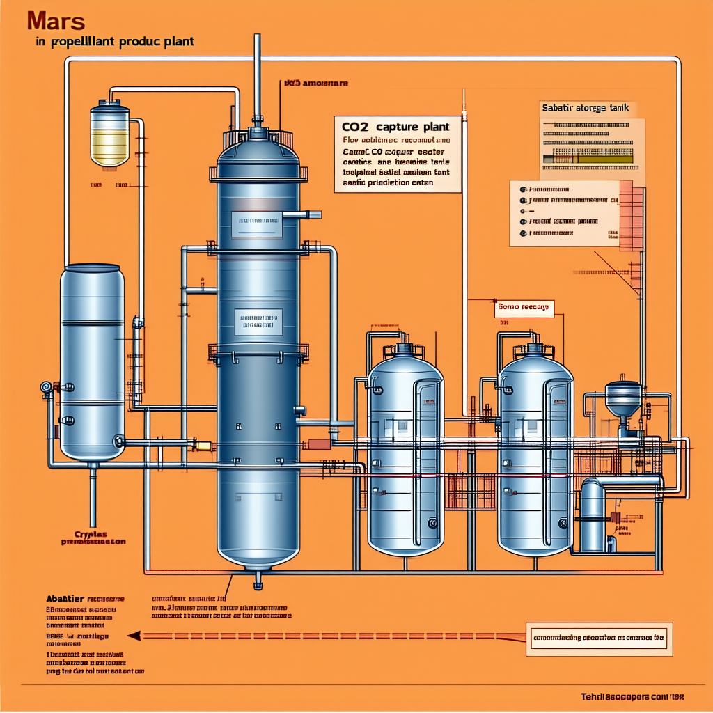large industrial plant shown diagram