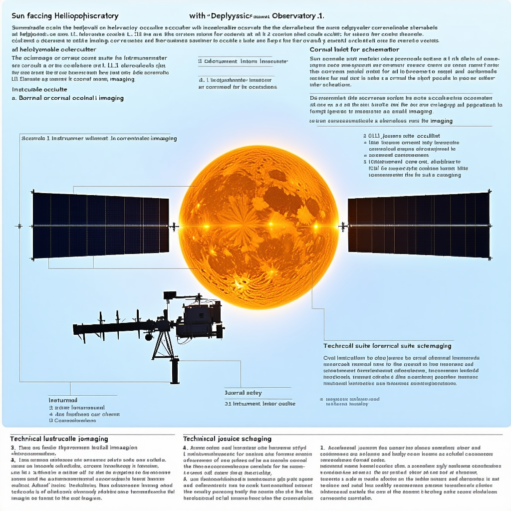 The Image Is A Diagram Showing The Different Parts Of A Satellite