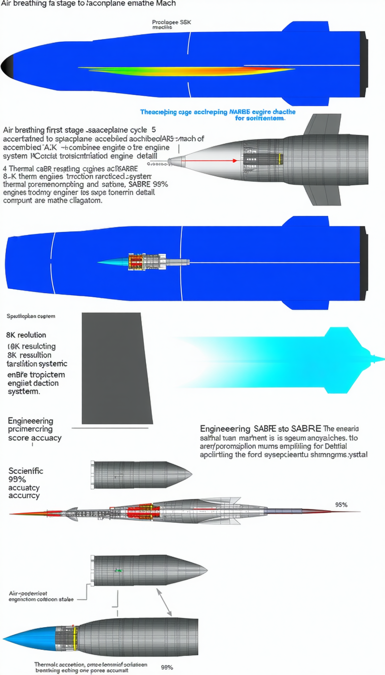 The Image Is A Diagram Showing The Different Parts Of A Rocket Engine