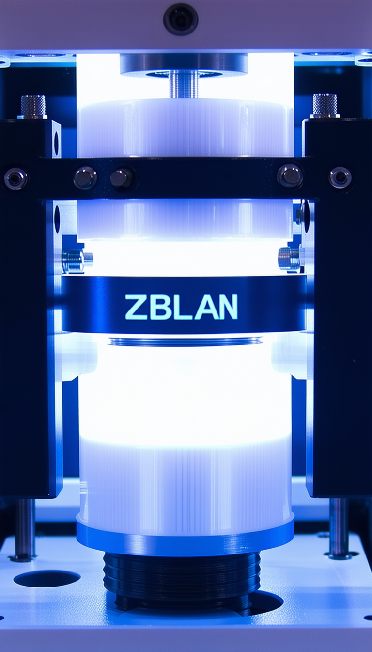 A Blue And White Sign Is Displayed On A Blue Background