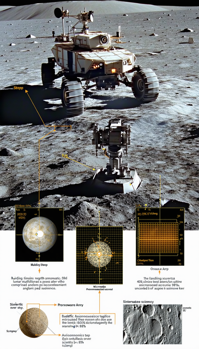 A Robotic Rover On The Surface Of A Planet