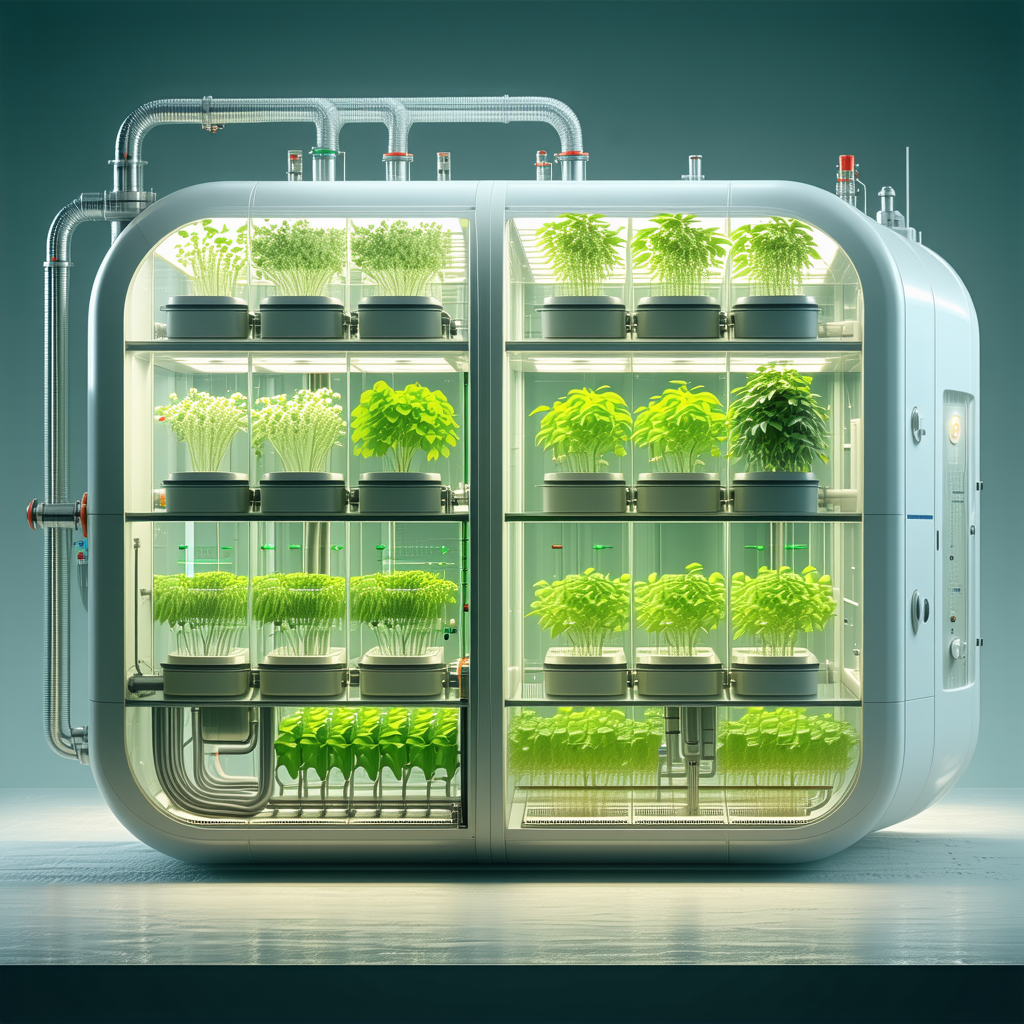 A Large, White, And Glass-walled Structure Filled With Numerous Potted Plants