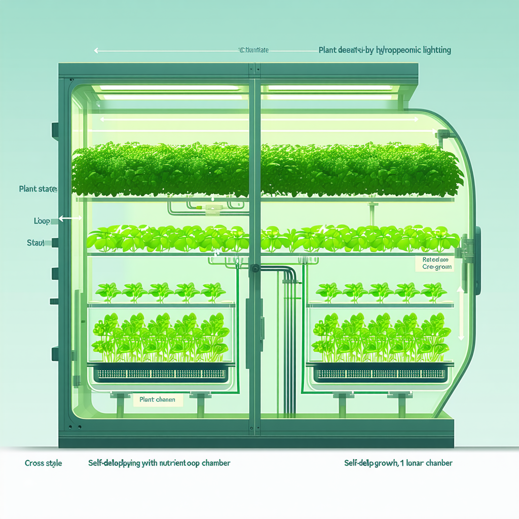 A Large Greenhouse Filled With Various Plants