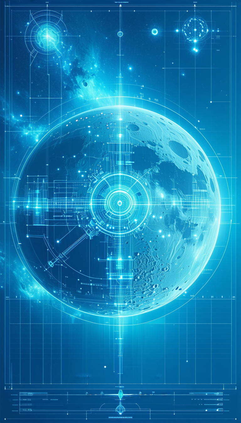 A Blue And White Image Of The Earth Is Displayed