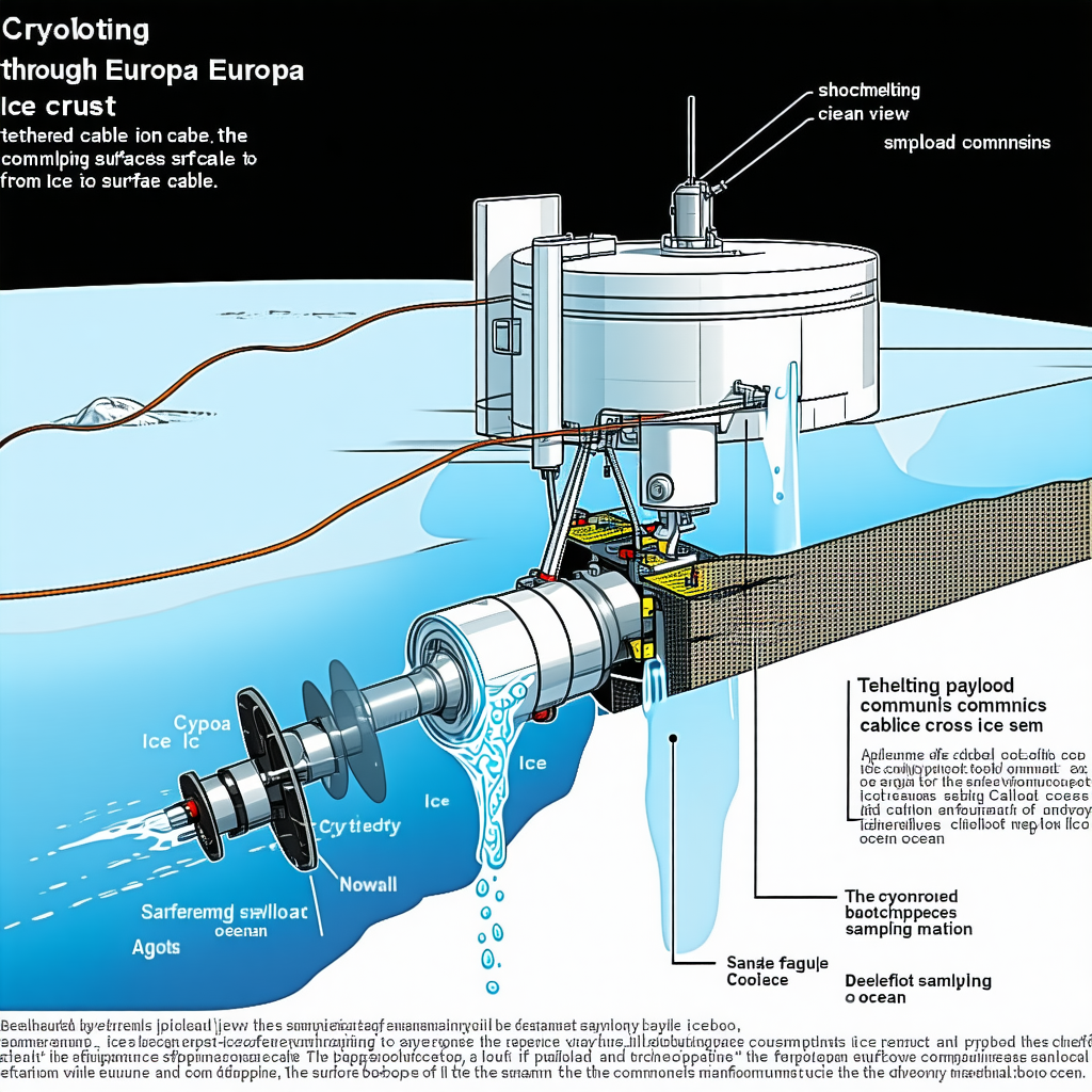The Image Is A Diagram Showing The Process Of How Ice Is Melted And Used To Generate Electricity