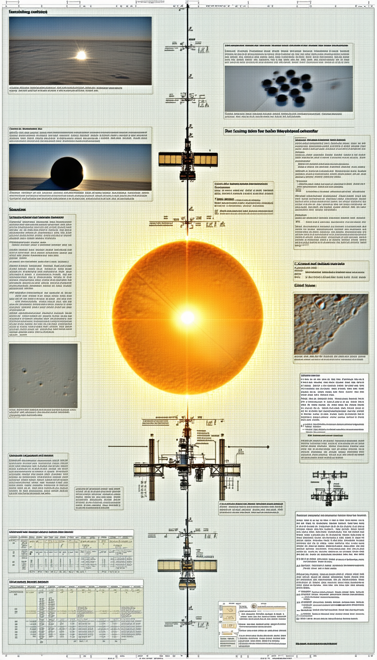 A Large Poster Is Displayed, Featuring A Solar System Model