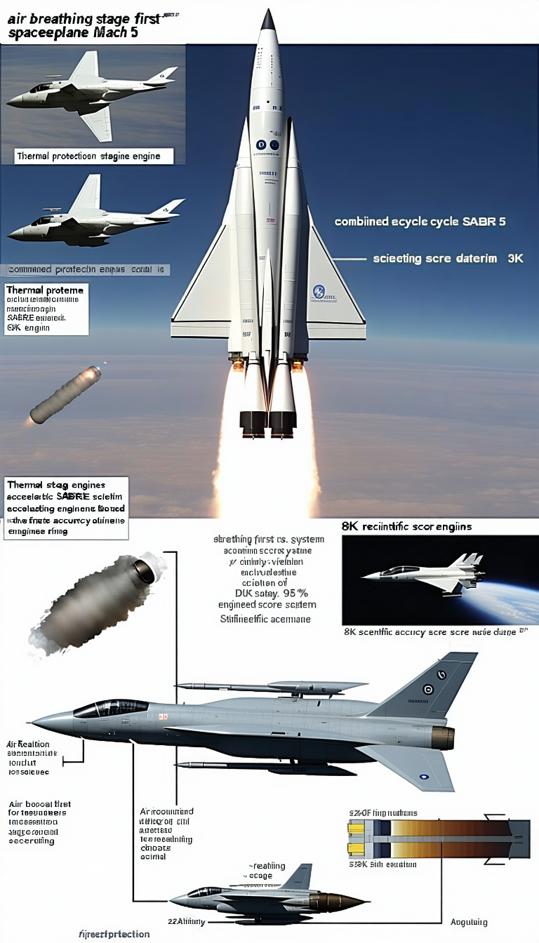 The Image Is A Diagram Showing The Different Stages Of A Rocket Launch