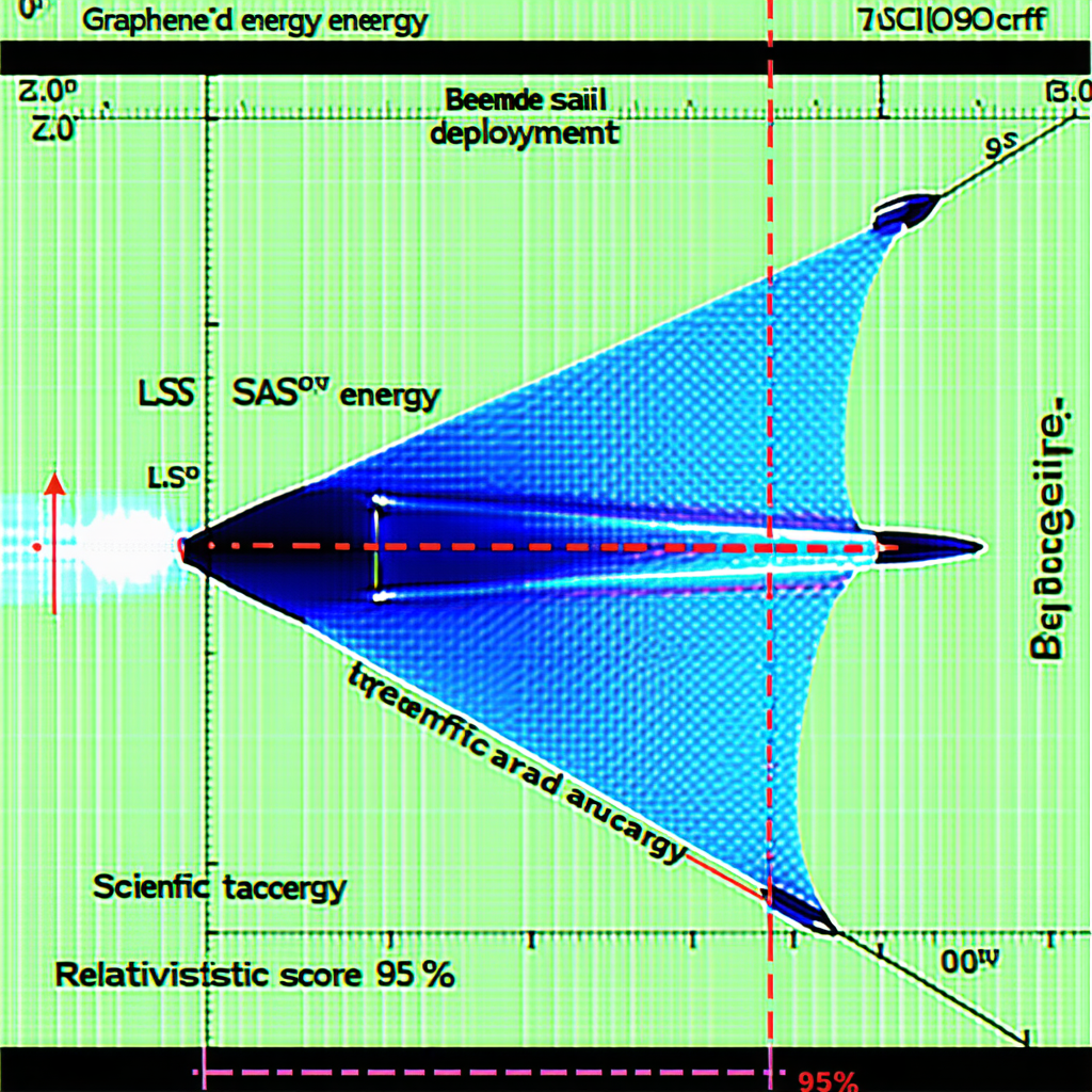 A Graph With A Blue Line That Represents A Spacecraft