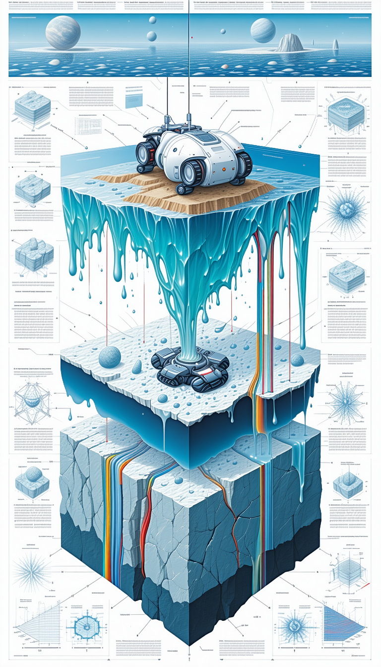 A Colorful Illustration Of A Robot Is Shown On A Poster