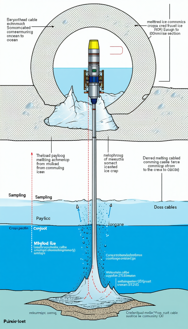The Image Is A Diagram Of A Submarine, Showing The Various Components And Their Functions