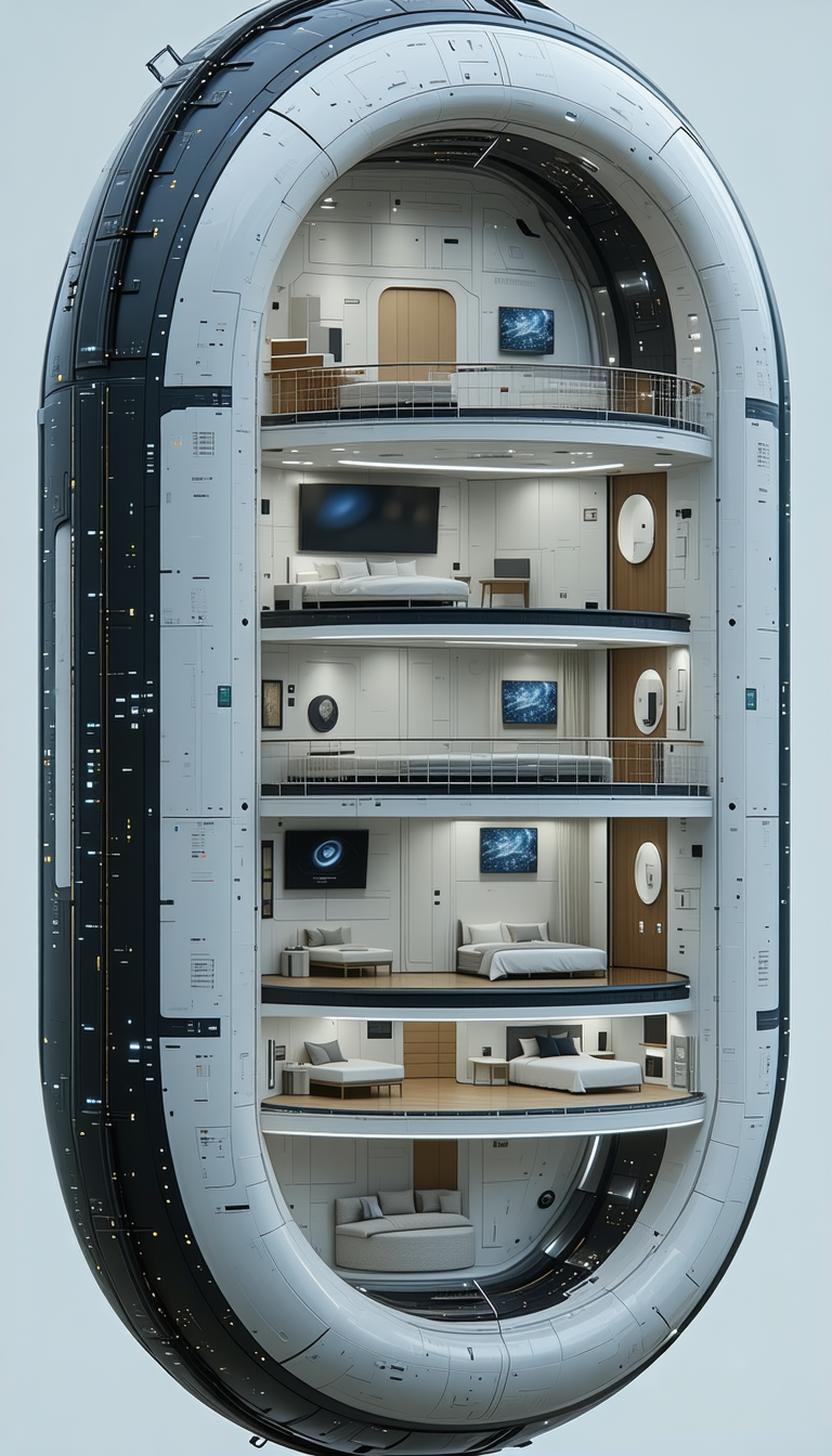 The Image Is A 3d Model Of A Large