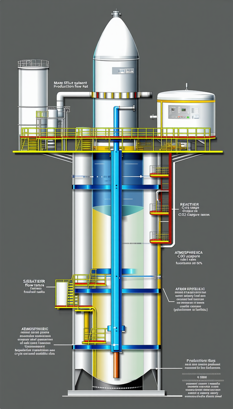 The Image Is A Detailed Drawing Of A Large Industrial Plant, Specifically A Flour Mill