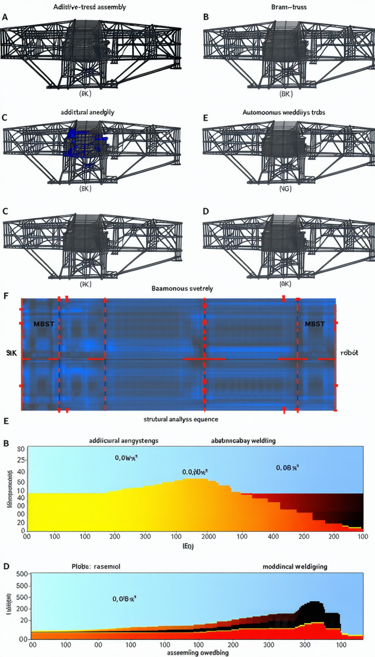 The Image Is A Graphic Representation Of A Structure, Possibly A Bridge Or A Building