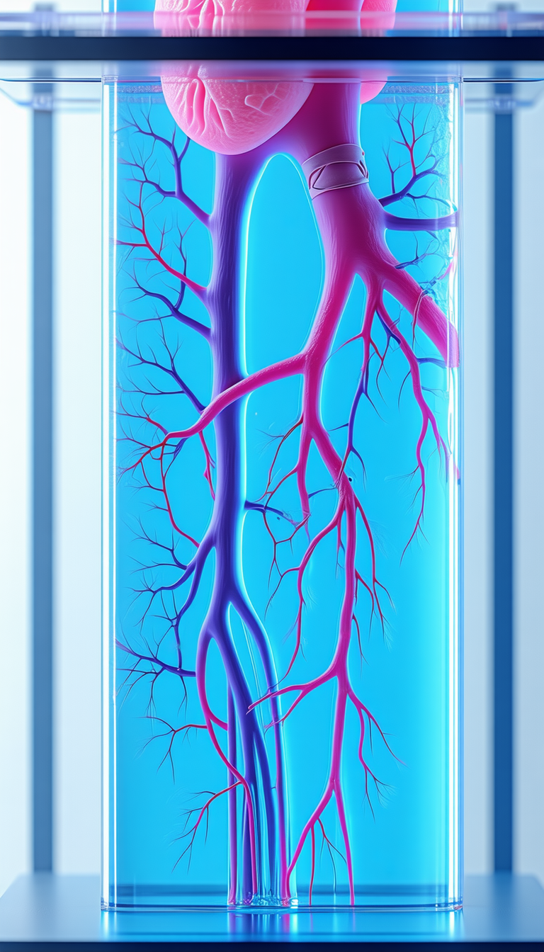 A Close-up Of A Tree Branch With A Blue And Purple Hue