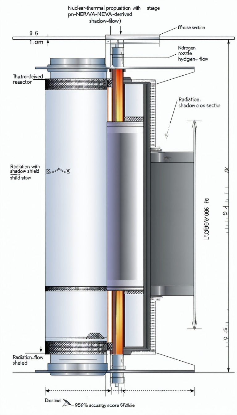 A Large Metal Structure With A Long, Narrow Tube Running Through It