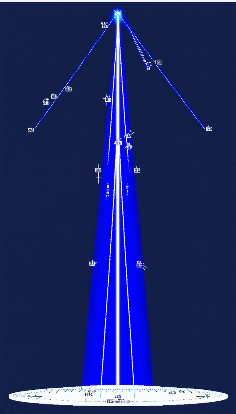 The Image Is A Blue Background With A Yellow Line Running Through It
