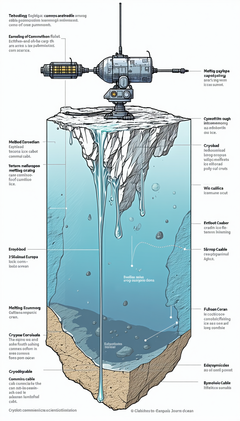 The Image Is A Detailed Illustration Of The Ocean Floor, Showing Various Layers And Features