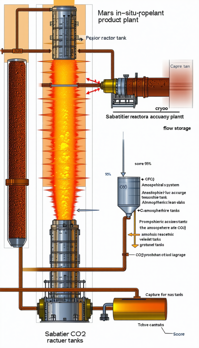 A Diagram Shows A Process Of A Chemical Plant