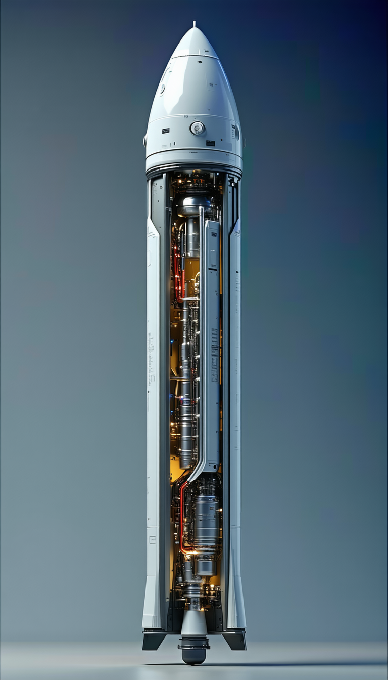 A Large, Cylindrical Object With A Hollow Center