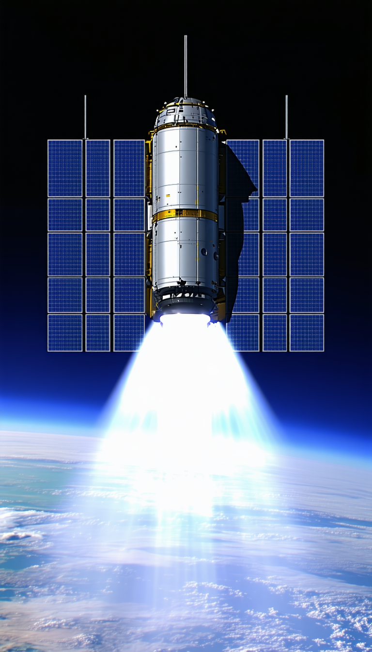 A Space Shuttle Is Shown In The Image, Flying Through The Sky And Leaving A Trail Of Smoke Behind It