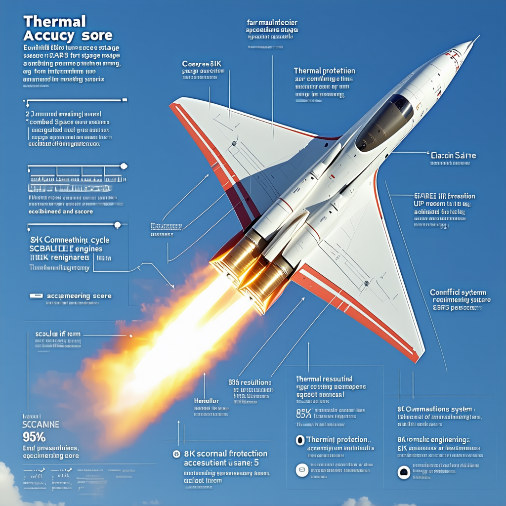 A White And Red Jet Is Shown In A Diagram, With The Jet's Engine And Its Components Labeled