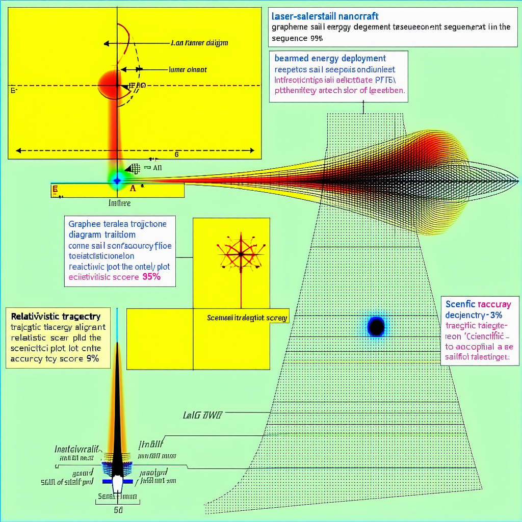 The Image Is A Diagram Showing The Trajectory Of A Laser Beam