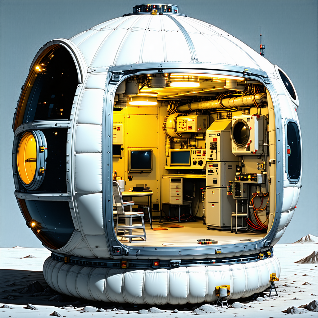 large white dome-shaped structure