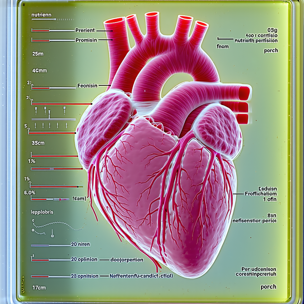 The Image Is A Close-up Of A Heart, Showing Its Various Parts And Functions