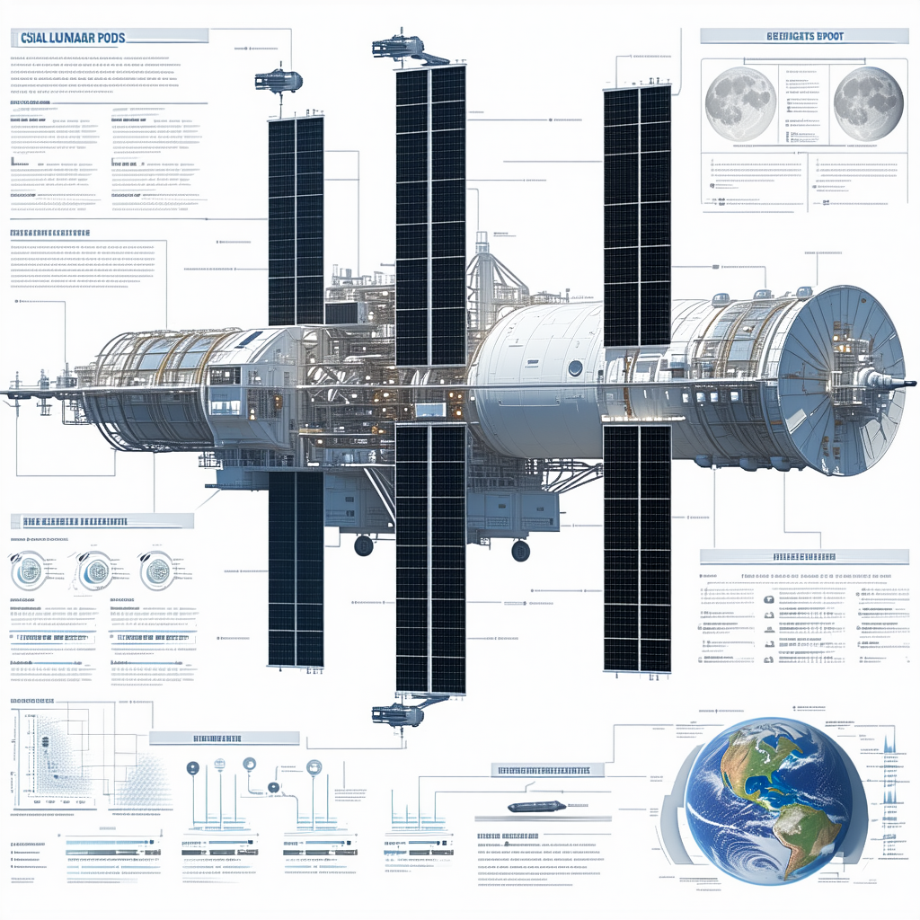 The Image Is A Diagram Of A Space Shuttle, Showing Its Various Components And Their Functions