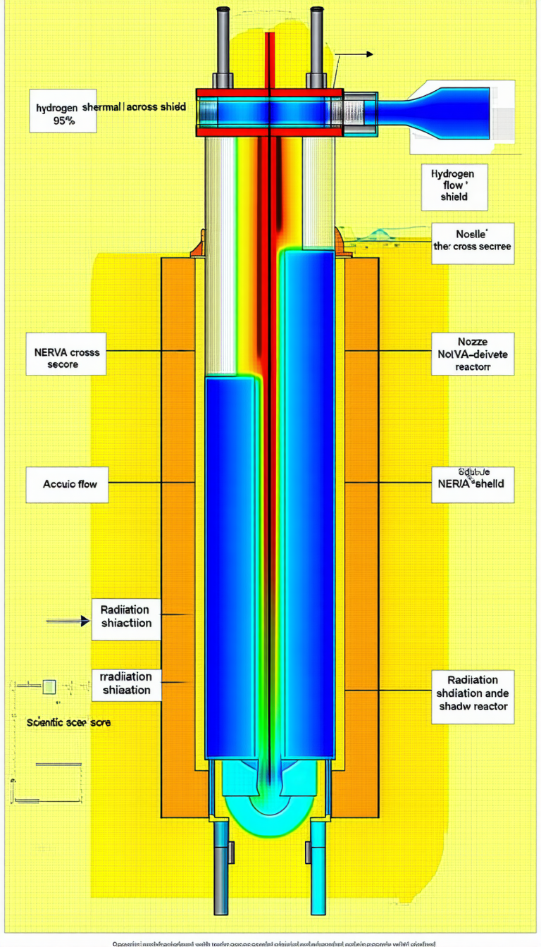 The Image Is A Diagram Showing The Process Of A Nuclear Reactor