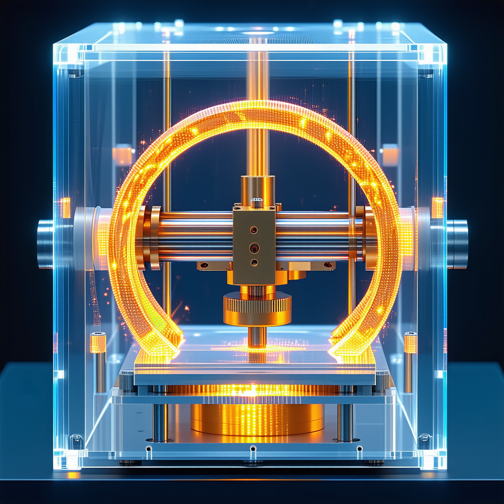 A Large, Clear Glass Box Is Filled With A Yellow Liquid