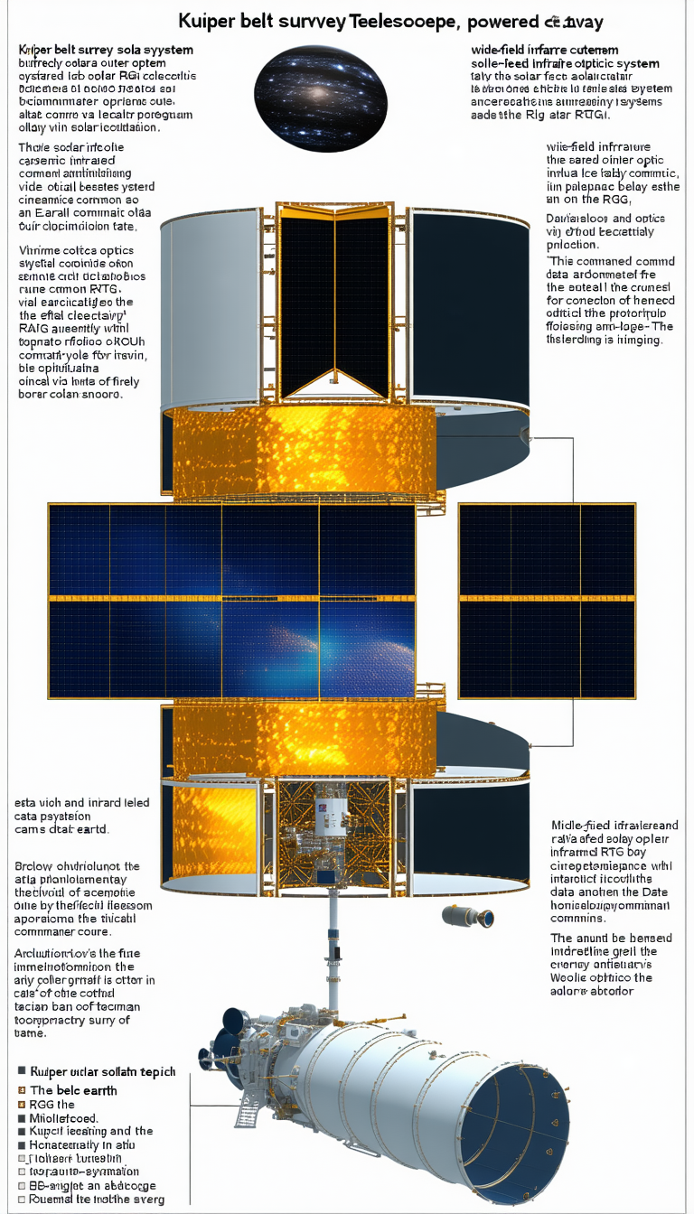 The Image Is A Diagram Of A Space Station, Showing The Various Components And Their Functions