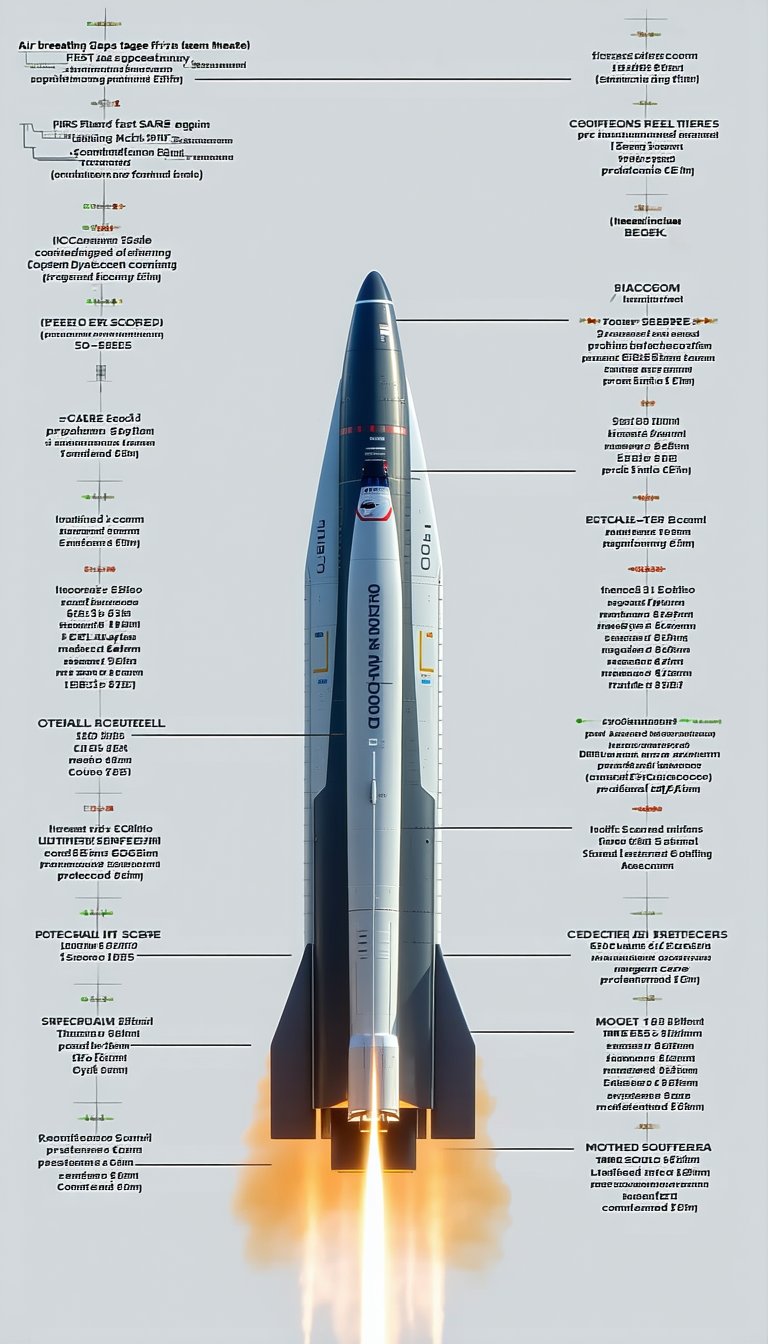 The Image Is A Diagram Of A Space Shuttle, Showing Its Various Components And Their Functions