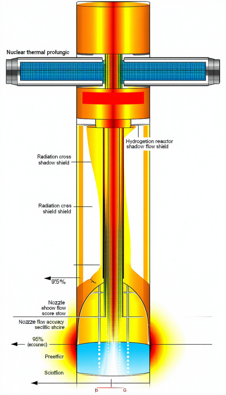 A Diagram Of A Nuclear Reactor, With A Focus On The Shielding Of The Reactor
