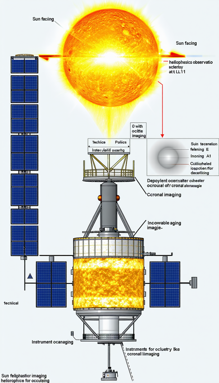 A Large Satellite Dish With A Sun Shining On It