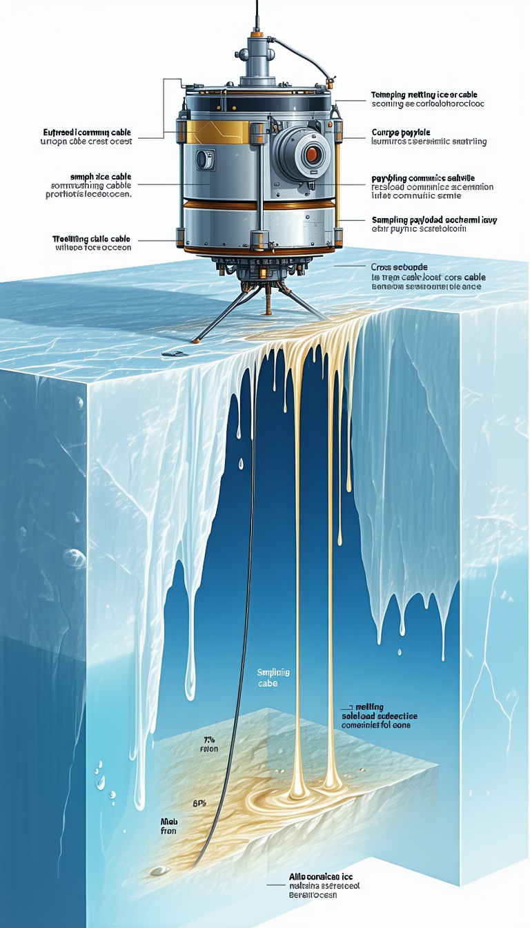 A Large Iceberg With A Hole In The Middle