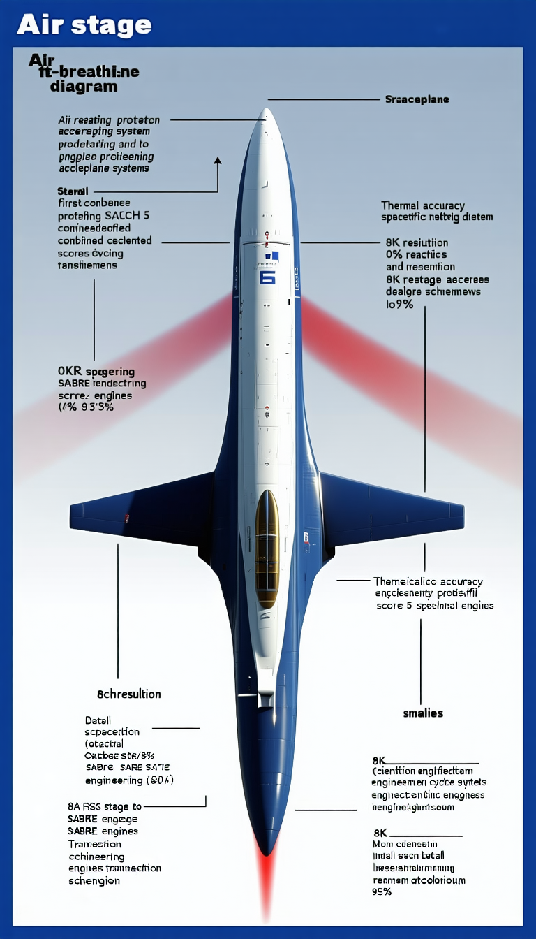 The Image Is A Diagram Of A Jet Engine, Showing The Various Components And Their Functions