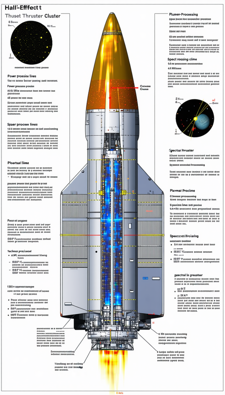 The Image Is A Diagram Of A Rocket, Showing Its Various Components And Their Functions