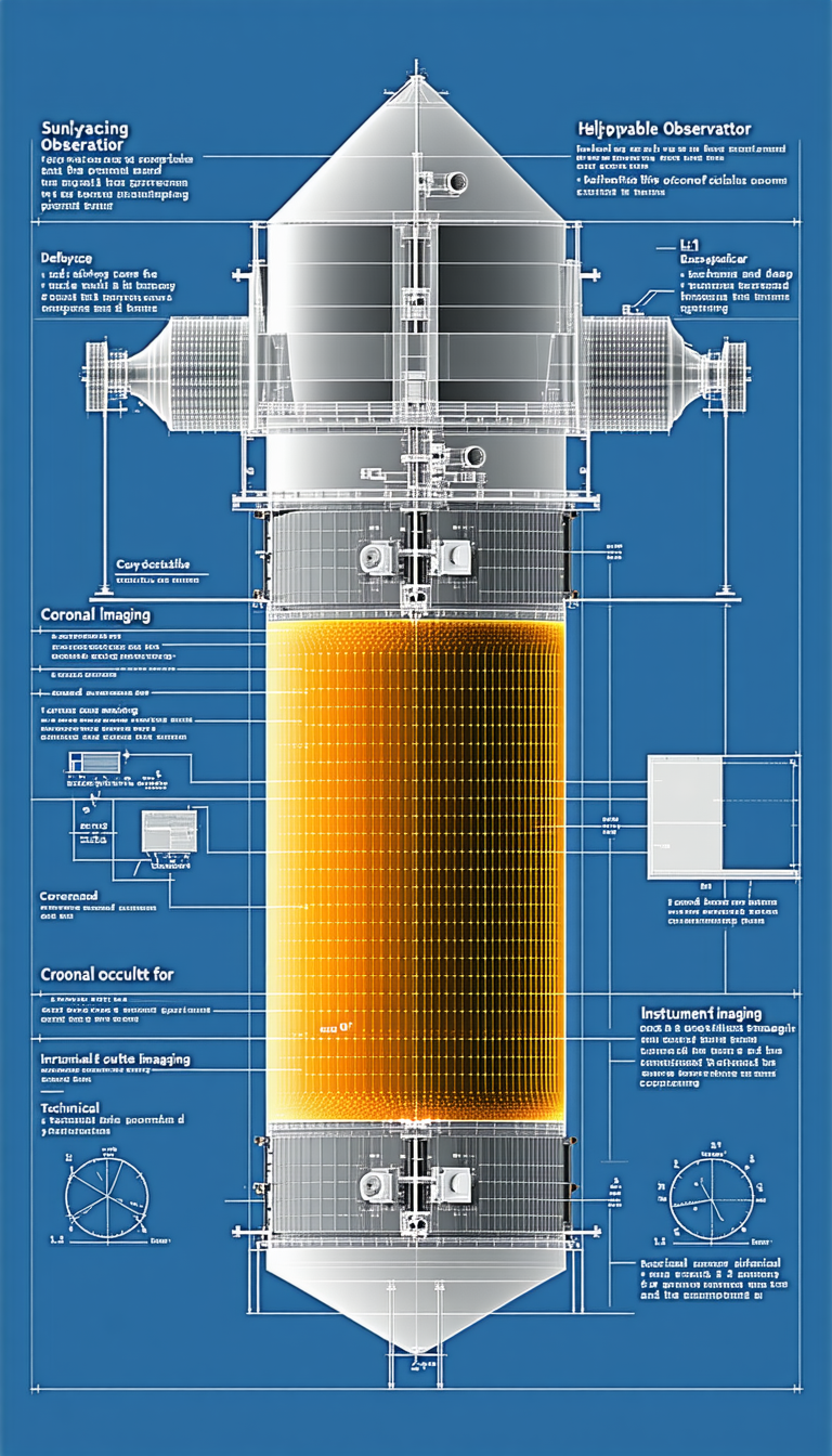 A Large, Cylindrical Structure Is Shown In A Blue
