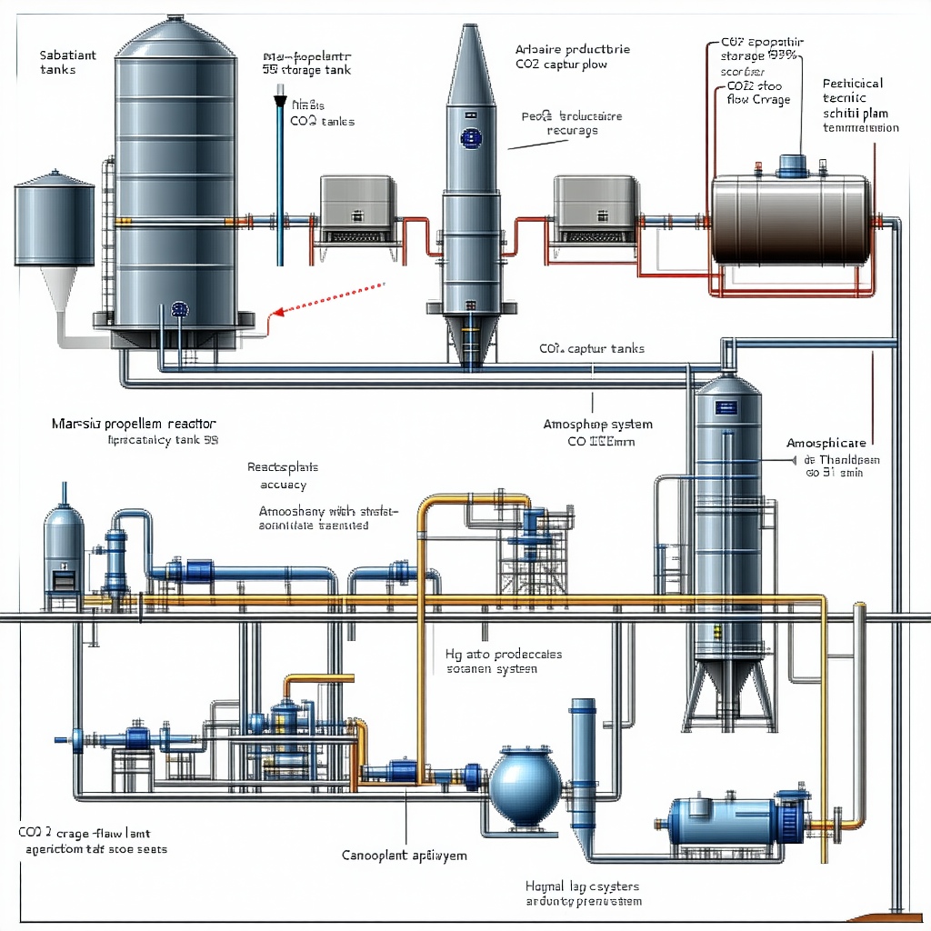 detailed diagram chemical plant