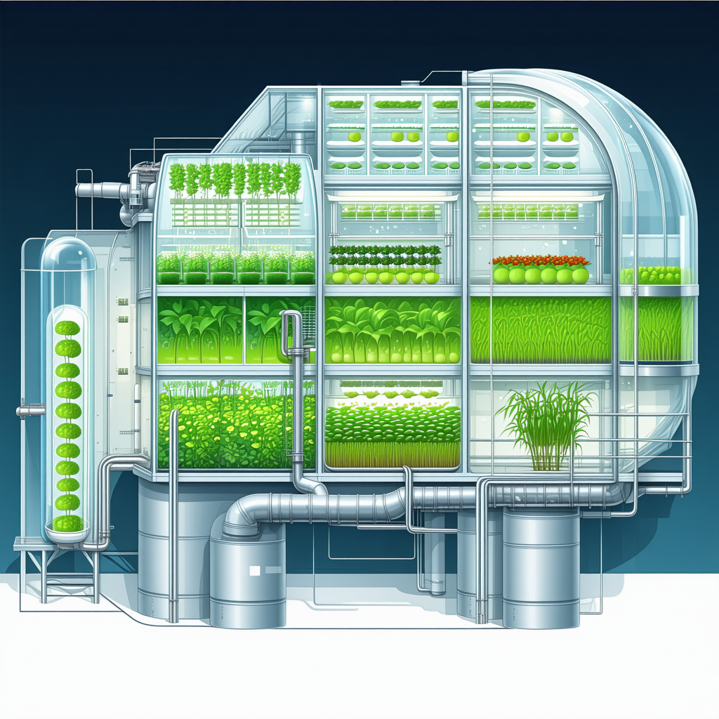 The Image Is A Futuristic Drawing Of A Large, Cylindrical Structure With Many Windows