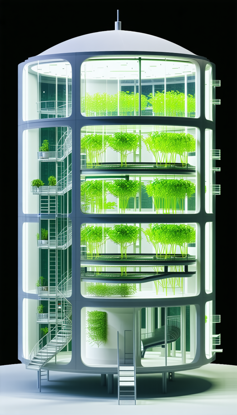 A Large, Multi-story Building With A Unique Design